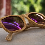 Gafas de sol efecto madera. Cod. M09022