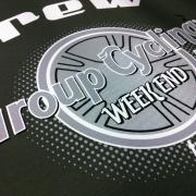 3 color screen printing with gray and white screens