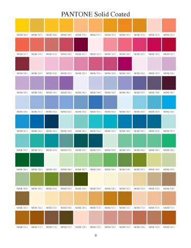 Cartella colori PANTONE