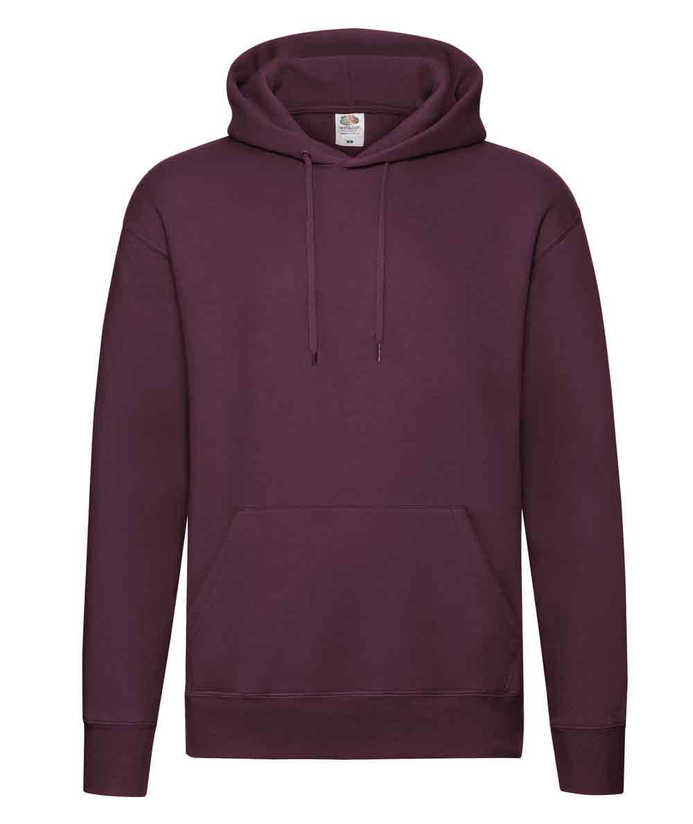 Felpa Con Cappuccio Fruit Of The Loom Per Bambino - Viola (Purple), 70% Cotone, Senza Coulisse, Per Sicurezza Bambini, Adatta Per Stampa