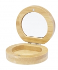 12619606 Specchio tascabile Afrodit in bambù