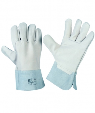 3035 Guanti fiore bovino