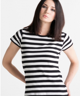 MAM110S-OUTLET T-shirt donna Stripy