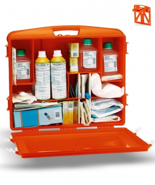 Scatola Portaoggetti Primo Soccorso 9L Con Vassoio - Pratica E Resistente