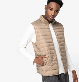 NS6005 Piumino smanicato uomo leggero ecosostenibile