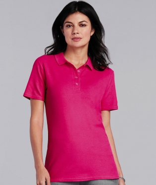 Donna Polo a Manica Corta Gildan Softstyle