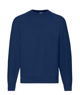 Felpa Leggera Raglan Donna Fruit Of The Loom Grigio Erica