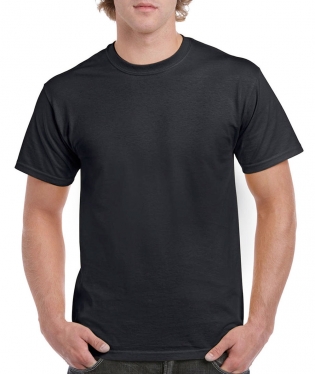 Gildan T-Shirt Manica Corta Hammer Nero - Foto 4