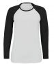SOLS02943 T-shirt manica raglan Milky LSL