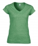 GL64V00L T-shirt Soft-Style con scollatura a V donna
