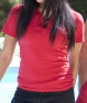 B107 Polo elasticizzata donna