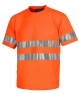WC3945 T-shirt da lavoro alta visibilità