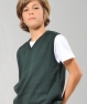 IT094 Pullover gilet bambino collo V