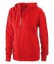 JN053 Ladies' Hooded Jacket red