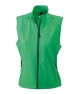 JN1023 Ladies' Softshell Vest green