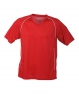 JN386K Team Shirt Junior  red