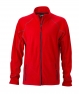 JN597 Men's Structure Fleece Jacket  red-carbon