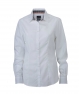JN618 Ladies' Plain Shirt  white black