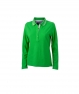 JN967 Ladies' Polo Long-Sleeved  green
