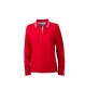 JN967 Ladies' Polo Long-Sleeved  red