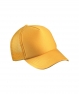 MB070 Poliestere Mesh Cap a 5 pannelli gold yellow