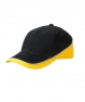 MB6506 Cappello Turbo Piping  black gold yellow