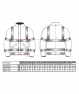 S266 Bomber bicolore Hi-Vis