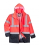S768 Giacca Executive 5 in 1 Hi-Vis