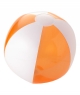 10039700 Pallone da spiaggia bicolore trasparente Bondi arancio