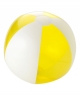 10039700 Pallone da spiaggia bicolore trasparente Bondi giallo