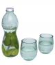 11313201 Set da 3 bicchieri in vetro riciclato Brisa