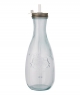 11325401 Bottiglia Polpa in vetro riciclato con cannuccia