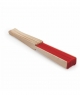 6028SIL Ventaglio con stecche in legno e tessuto in poliestere