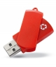 MO1082-1GB Pendrive Recycloflash 1GB rosso