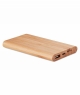 MO9663 Power bank in bamboo ARENAPOWER
