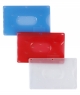 PN284 Porta card rigido blu roos trasparente